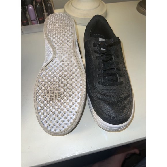 Nike Wmns Court Vintage PRM Wmns Size 7.5 Shoes CW1067-002 Black White Orange - Picture 9 of 9